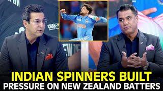 Indian Spinners Built Pressure on New Zealand Batters | #NZvIND | #ChampionsTrophy | ZA1K