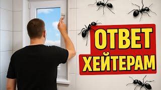 РЕМОНТ В ДОМА В ГЕРМАНИИ /МУРАВЬИ АТАКУЮТ ДОМ / ОТВЕТ ХЕЙТЕРАМ .