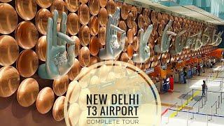 New Delhi Airport Complete Tour & Information | Best Airport in the World | IGI Airport