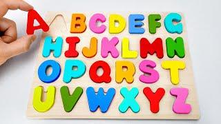 Best Learn ABC Puzzle, Colors & Animals | Preschool Toddler Learning Toy Video | Niki's Playhouse