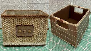 2 Diy Basket/ Diy Storage Basket/ Diy Organizer Basket/سبت منظم يدوي