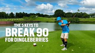 How to Break 90 in golf for Dummies