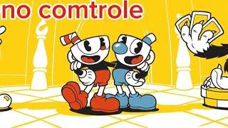 jogando cuphead pela primeira vez no comtrole