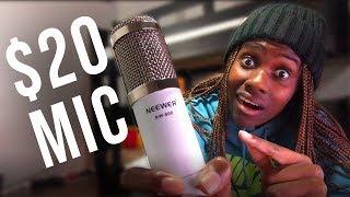 $20 PODCAST MIC?!? NEEWER NW-800 AUDIO TEST/REVIEW 