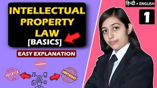 Intellectual Property Rights (IPR) - Introduction [Hindi] Full Lecture