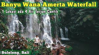 Banyu Wana Amerta Waterfall || The beauty of 4 waterfalls in Bali