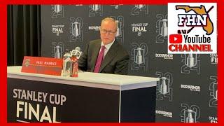 Paul Maurice, Stanley Cup Final Postgame: Edmonton Oilers 5, Florida Panthers 3 (Game 5)