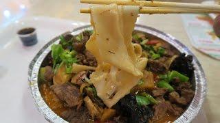 BEST Hand Pulled Beef Noodles in New York! Chinese Food Court