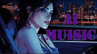 Epic Fusion of AI-Generated Music & AI-Crafted Patrick Nagel-Style Art - Mind-Blowing Creations! 