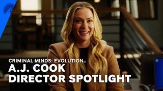 Criminal Minds: Evolution | Director Spotlight: A.J. Cook | Paramount+