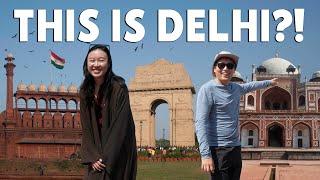 We travelled to Delhi  with little idea what to expect (Getting around via bus, auto, metro)