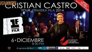 Cristian Castro - Medley  - Tour Primera Fila, Puebla 2014 (PERFECTA TECNICA VOCAL)