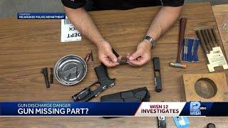 Gun discharge danger: missing part?