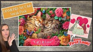 Diamond Art Club Sneak Peek! “Cats in Love” by Brigid Ashwood + First Look at “Stars in their Eyes”