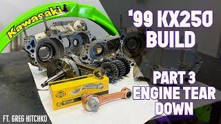 1999 KX250 Splitfire Pro Circuit Kawasaki Build with Greg Hitchko - Part 3