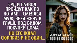 Суд и развод пройдут как по нотам! - смеялся муж, везя жену в глушь под видом покупки дома…