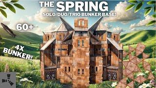 THE SPRING•SOLO/DUO/TRIO BUNKER BASE DESIGN•HIDDEN LOOT•ONLINE & OFFLINE PROTECTION••RUSTBASE 2025