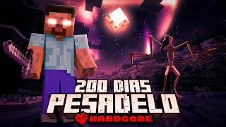 SOBREVIVI 200 DIAS em PESADELO!! - Minecraft Hardcore O FILME!!!