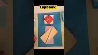 DIY Lapbook  For School Projects #lapbook #shorts #viral