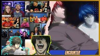 "FIRST MEETING?!" | Death Note Episode 09 REACTION MASHUP