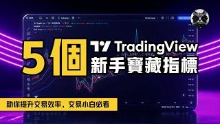 TradingView寶藏指標分享，從交易筆記到趨勢通道，老貓分享5個新手工具，幫助你提升交易效率，交易小白必看 | 老貓與指標