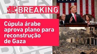 Trump discursa no Congresso dos EUA sob protestos dos democratas | BREAKING NEWS