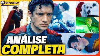 FINALMENTE O SUPERMAN QUE A GENTE QUERIA! - Análise COMPLETA do Trailer Teaser