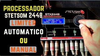 Processador Stesom 2448 Limiter Manual ou Automático / chikim som