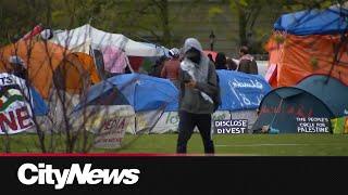 Pro-Palestinian encampment continues at U of T