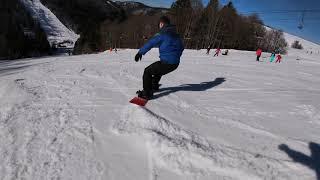 Snowboarding in France