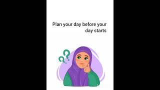 How to be a productive Muslimah | productive routine#Shorts