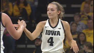 Kylie Feuerbach's return to the court has provided a spark off the bench for the Hawkeyes.