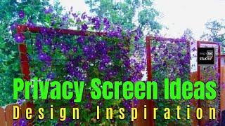 Privacy Screen Ideas - Backyard Garden Privacy Screen Ideas