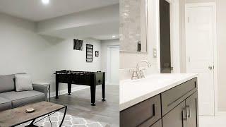 Basement Transformation and Bathroom Upgrade with Dream Design Construction