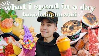 WHAT I SPEND IN A DAY LIVING IN HAWAII VLOG (HAWAII FOOD TOUR)