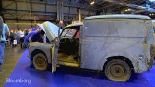 Rusty Old Van Unlikely Highlight of Classic Car Show