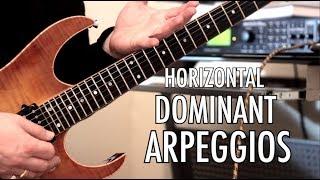 Horizontal Dominant 7th Arpeggios