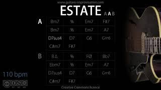 Estate (110 bpm) : Bossa/Jazz Backing Track