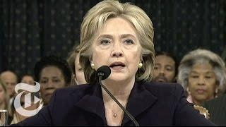 Hillary Clinton's Opening Statement at Benghazi Hearing | The New York Times