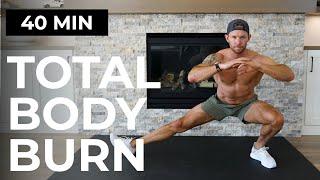 40 MIN ULTIMATE HIIT WORKOUT | TOTAL BODY CARDIO BURN