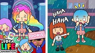 Rainbow Hair Made Me Famous  Toca Love Story  Toca Boca Life World | Toca Animation