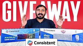 Unboxing & Giveaway: Consistent Radium Gaming Keyboard & Consistent Glory Wireless Combo | IT Voice