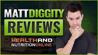 Matt Diggity Reviews "Health and Nutrition Online" [Why am I not ranking!?]