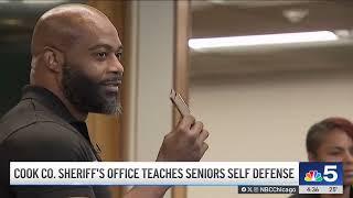 Cook County Sheriff's Officer offers self-defense classes for seniors