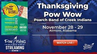 2024 Thanksgiving Pow Wow - Poarch Band of Creek Indians