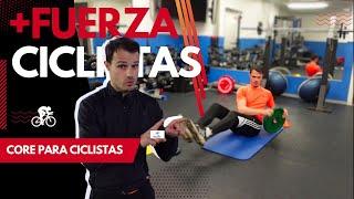 Los MEJORES 8 EJERCICIOS de FUERZA CICLISTAS | Entreno CORE