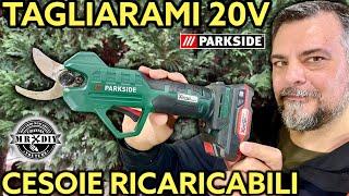 Parkside Lidl 20V rechargeable pruning shears Battery shears for pruning branches plants Muscarella