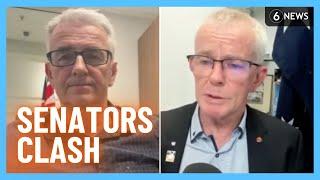 'You lied': Gerard Rennick and Malcolm Roberts clash over hate crimes bill | 6 News