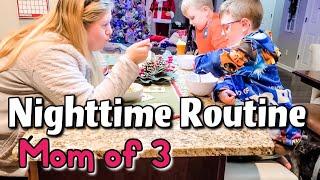 NIGHTTIME ROUTINE WITH A NEWBORN, PRESCHOOLER, GRADE SCHOOLER AND 2 DOGS! CAMBRIEA AND BOBBY VLOGS