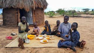 African village life #cooking  Village food for Breakfast